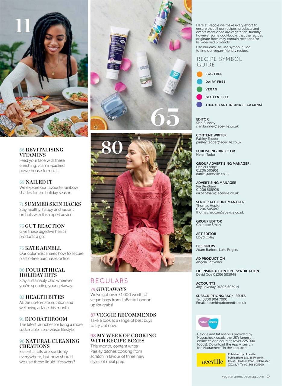 Veggie Magazine Preview Pages