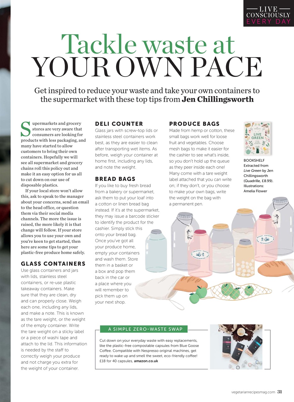 Veggie Magazine Preview Pages