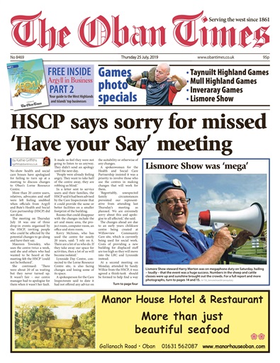 The Oban Times & Lochaber Times issue 