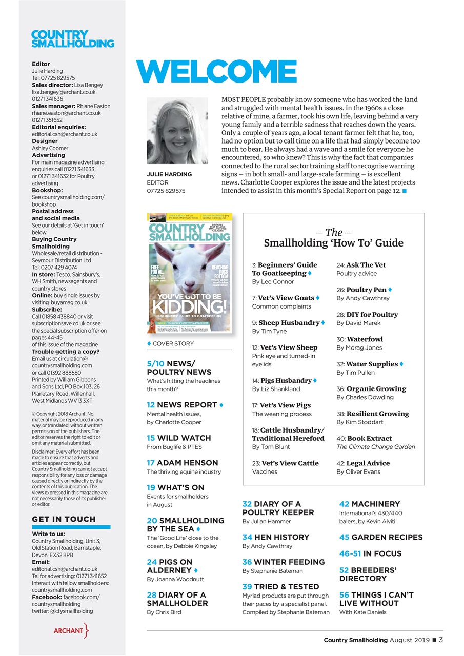 The Country Smallholder Preview Pages