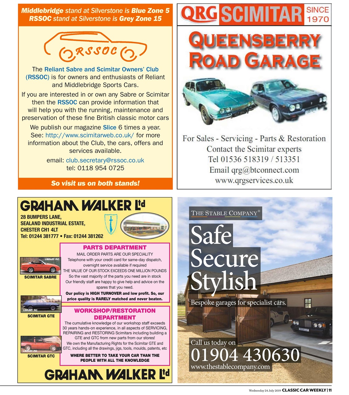 Classic Car Weekly Preview Pages