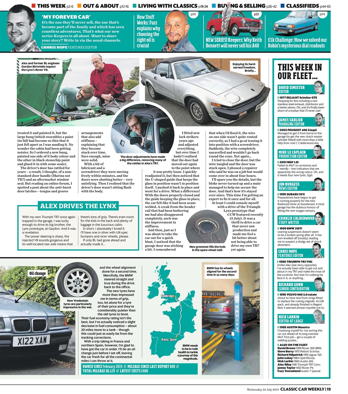 Classic Car Weekly Preview Pages