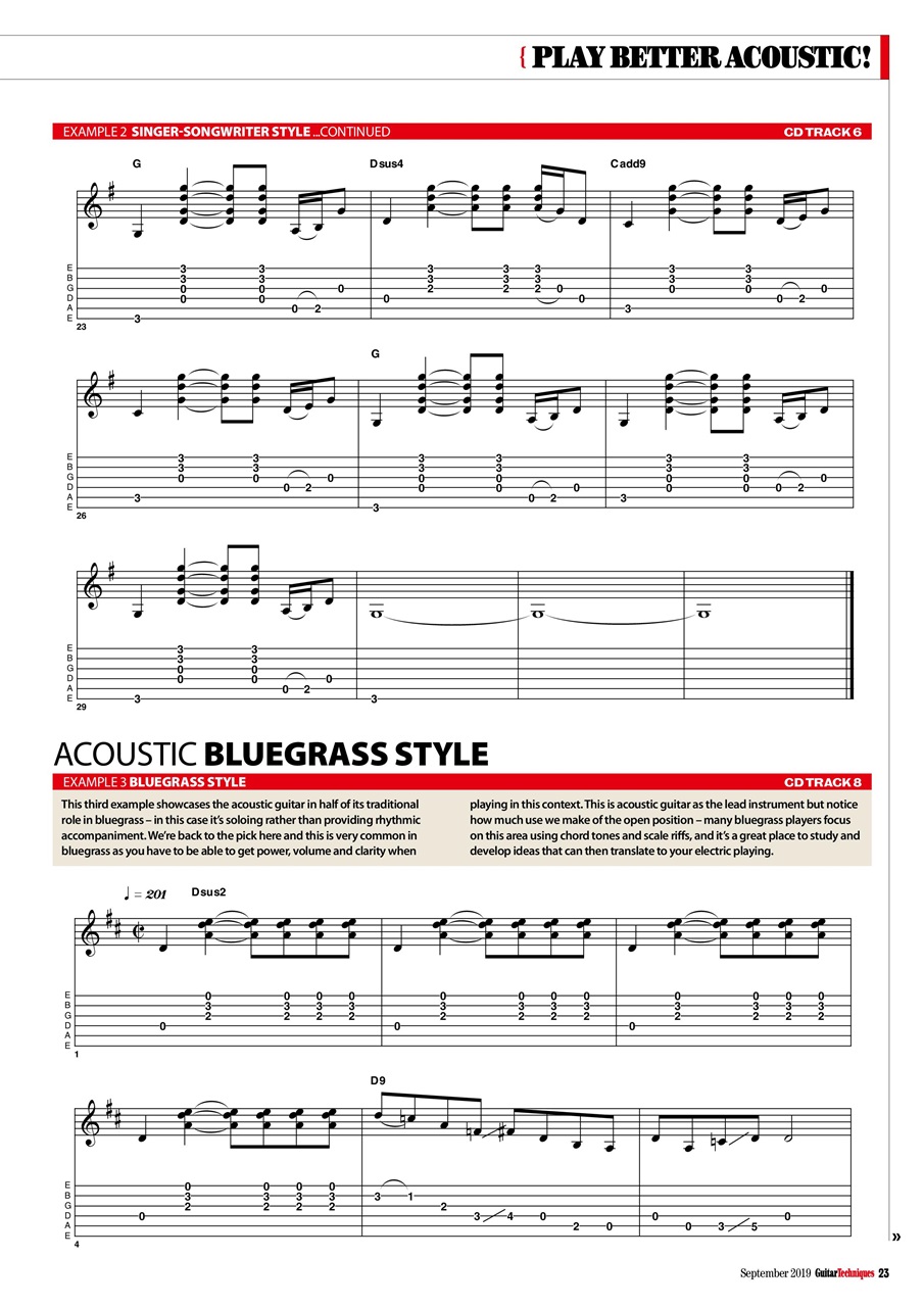 Guitar Techniques Preview Pages