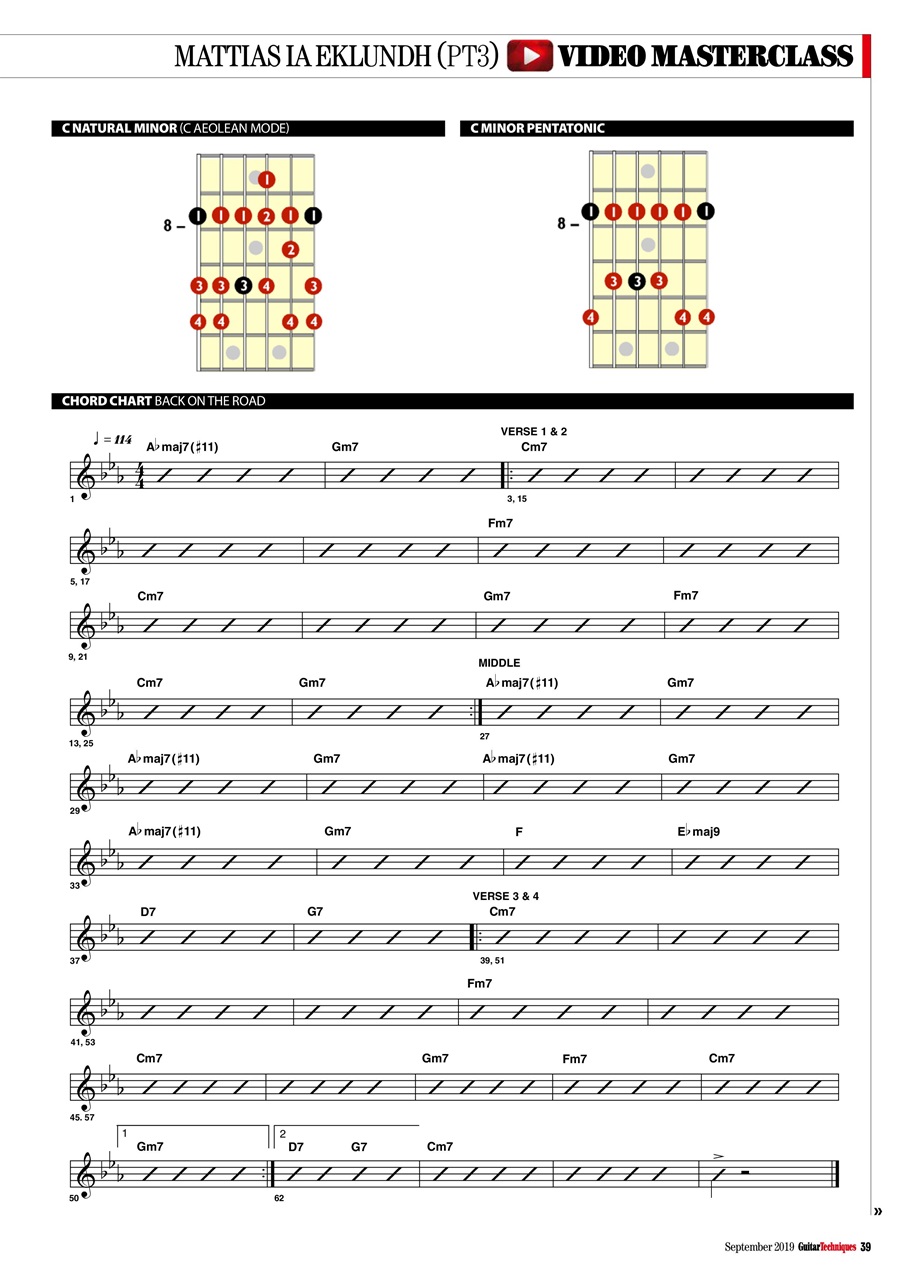 Guitar Techniques Preview Pages