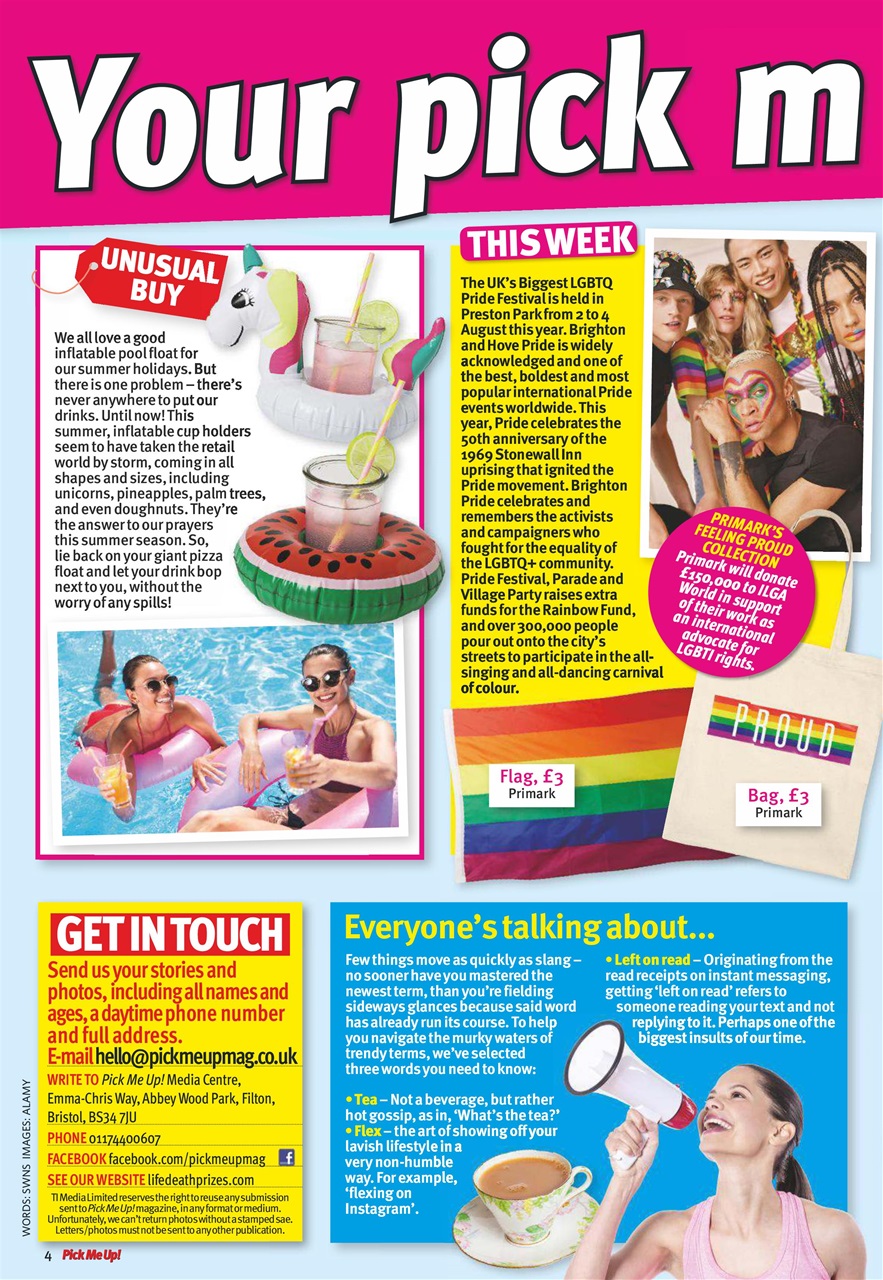 Pick Me Up Preview Pages