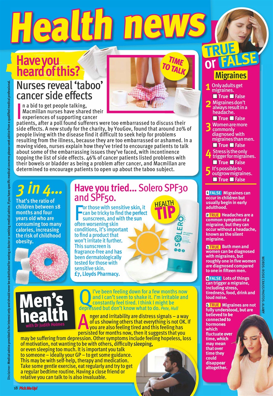 Pick Me Up Preview Pages