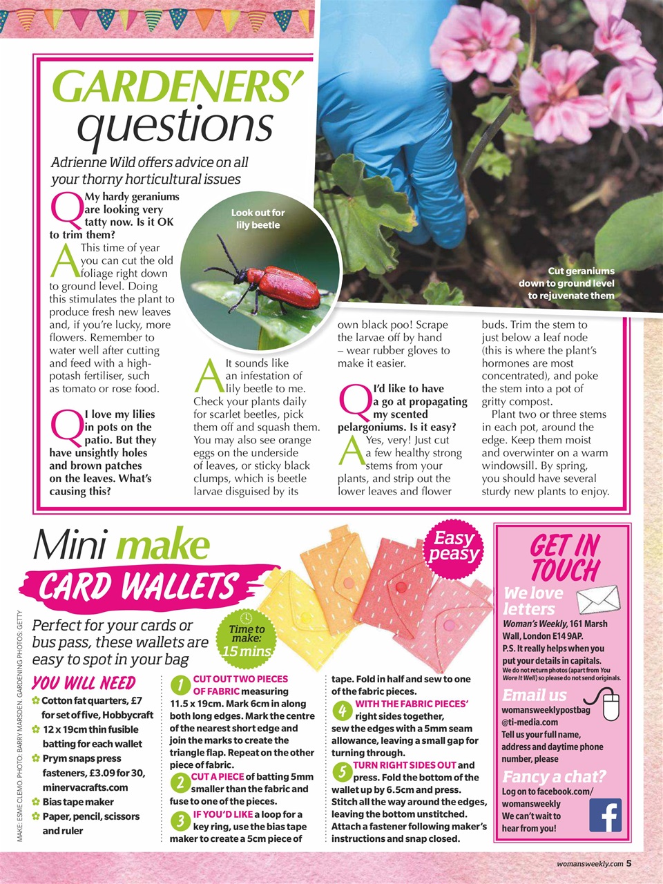 Woman's Weekly Preview Pages