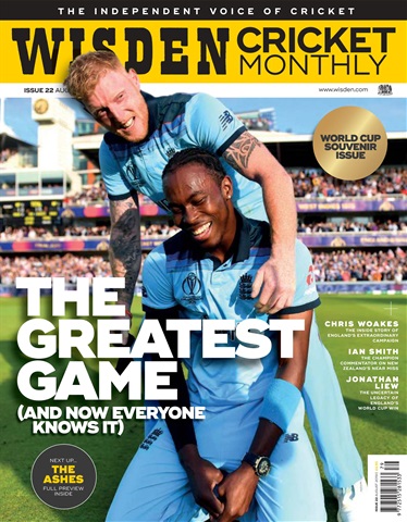 Wisden Cricket Monthly issue August 2019