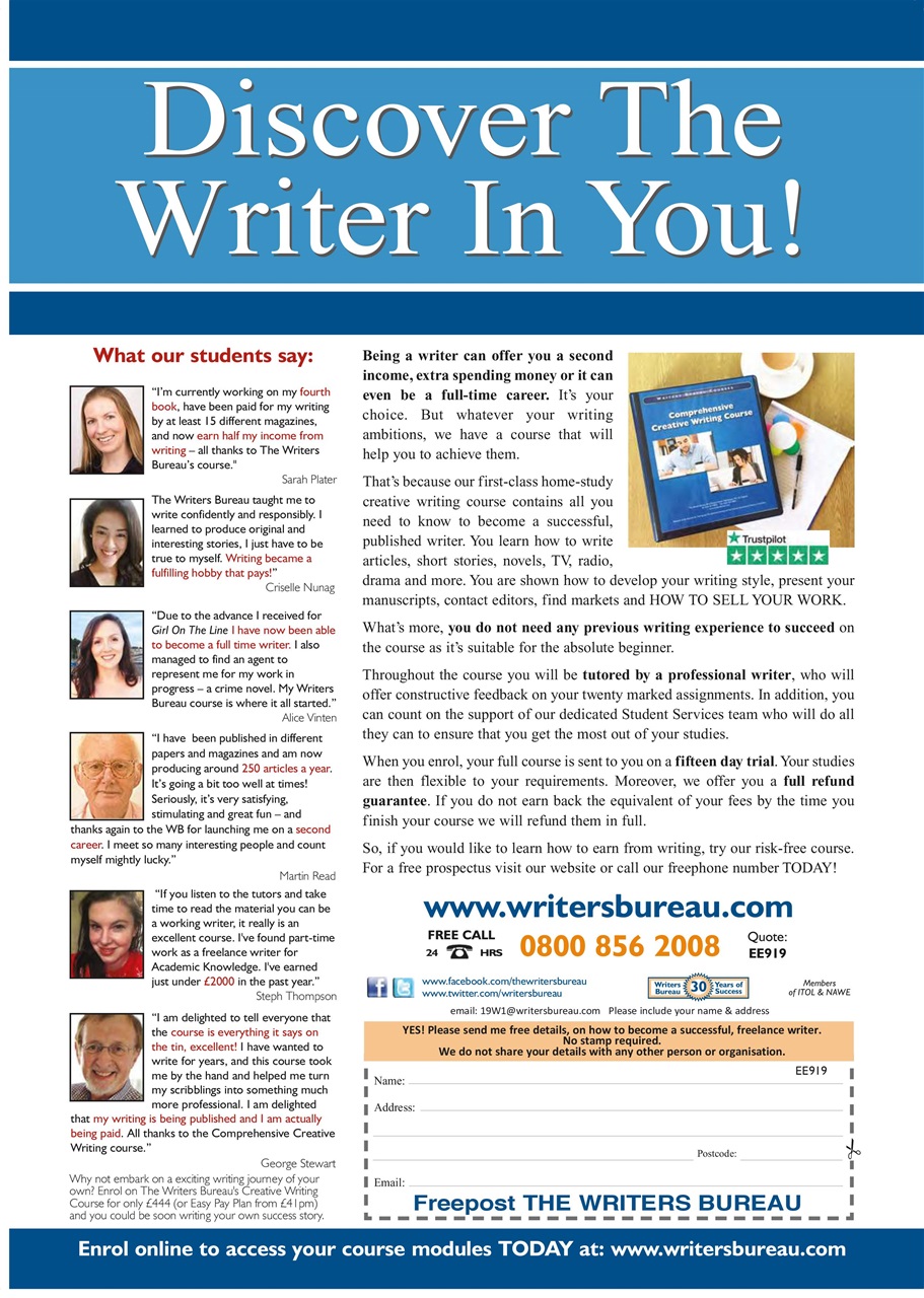 Writing Magazine Preview Pages