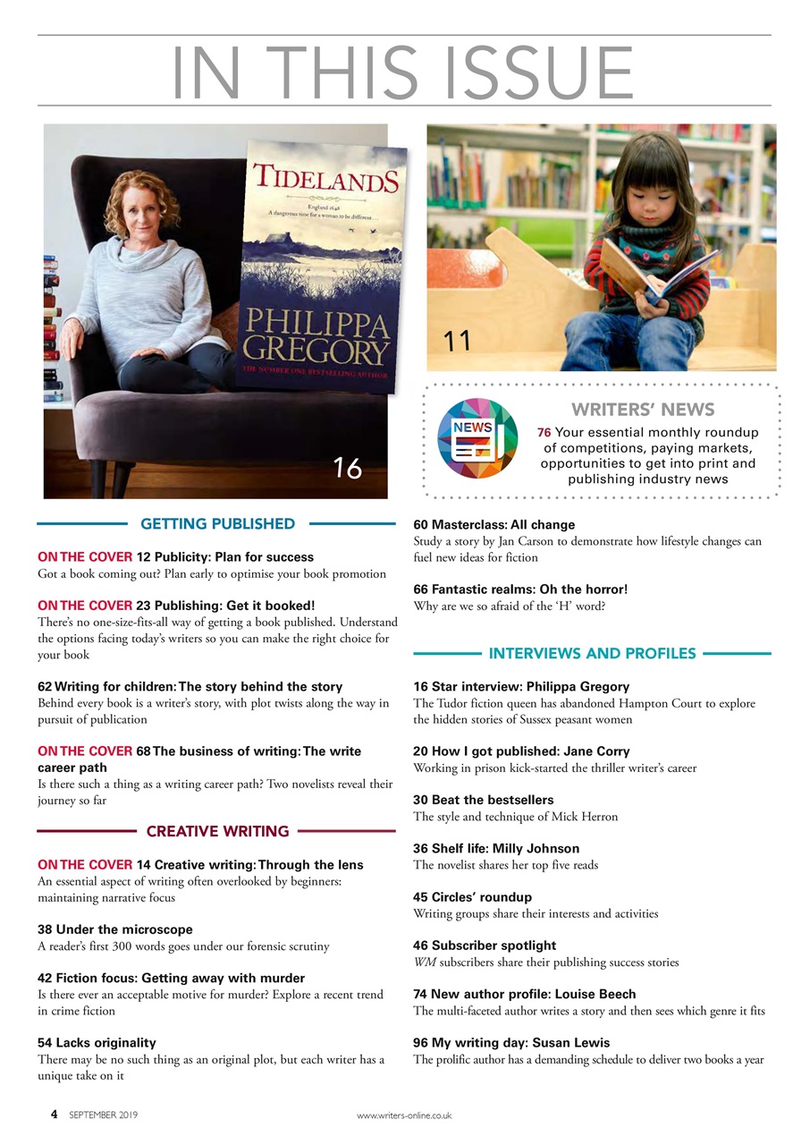 Writing Magazine Preview Pages