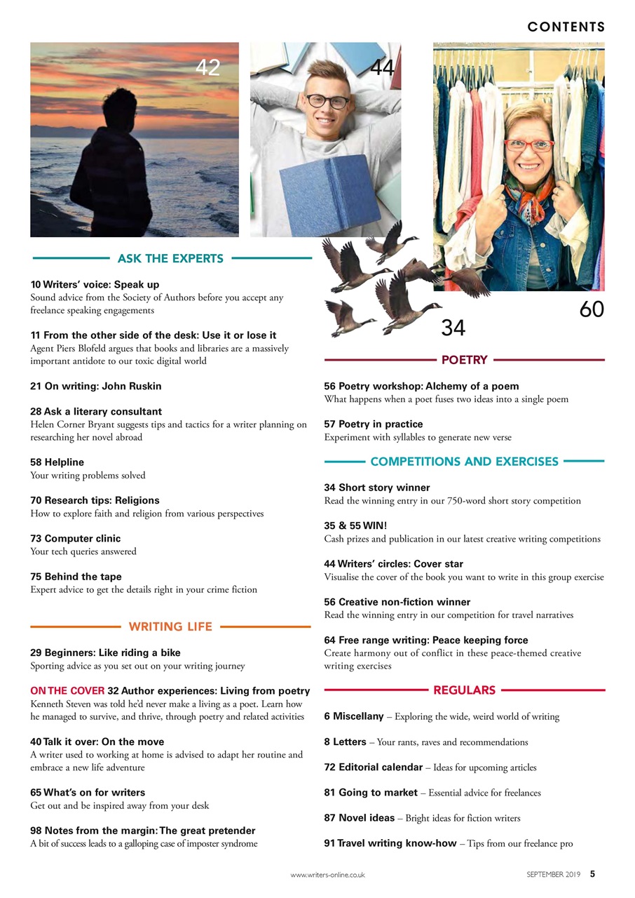 Writing Magazine Preview Pages