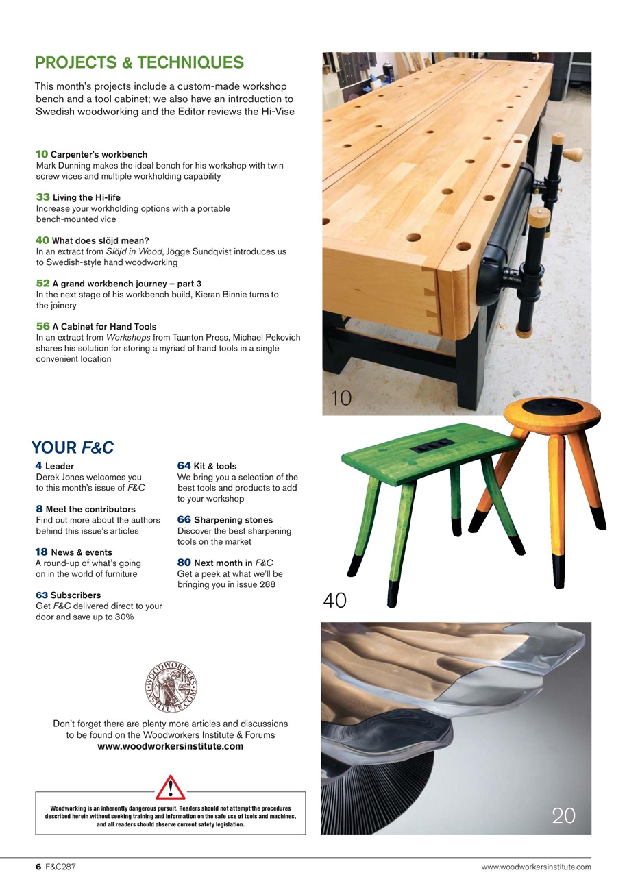 Furniture & Cabinetmaking Preview Pages