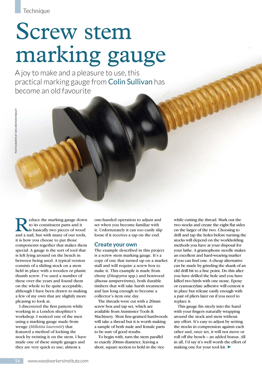 Woodworking Crafts Magazine Preview Pages