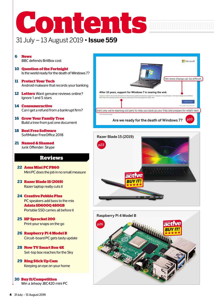Computer Active Preview Pages