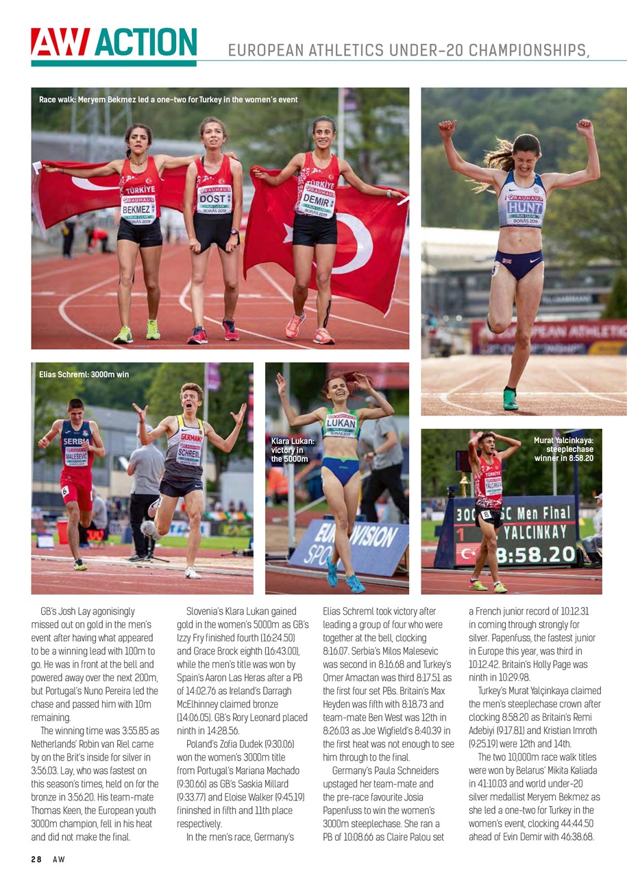 AW – Athletics Weekly Magazine Preview Pages