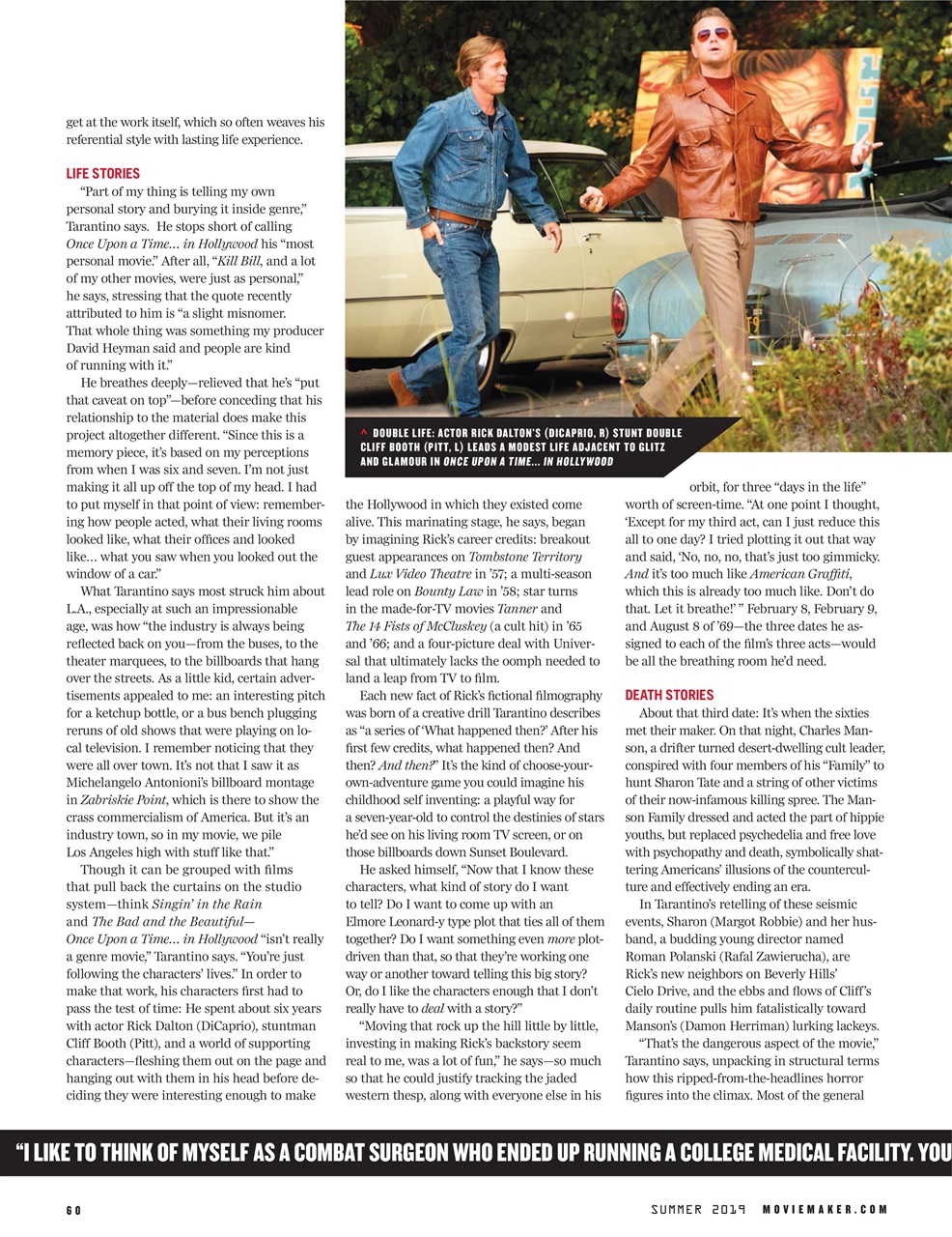 MovieMaker Magazine Preview Pages