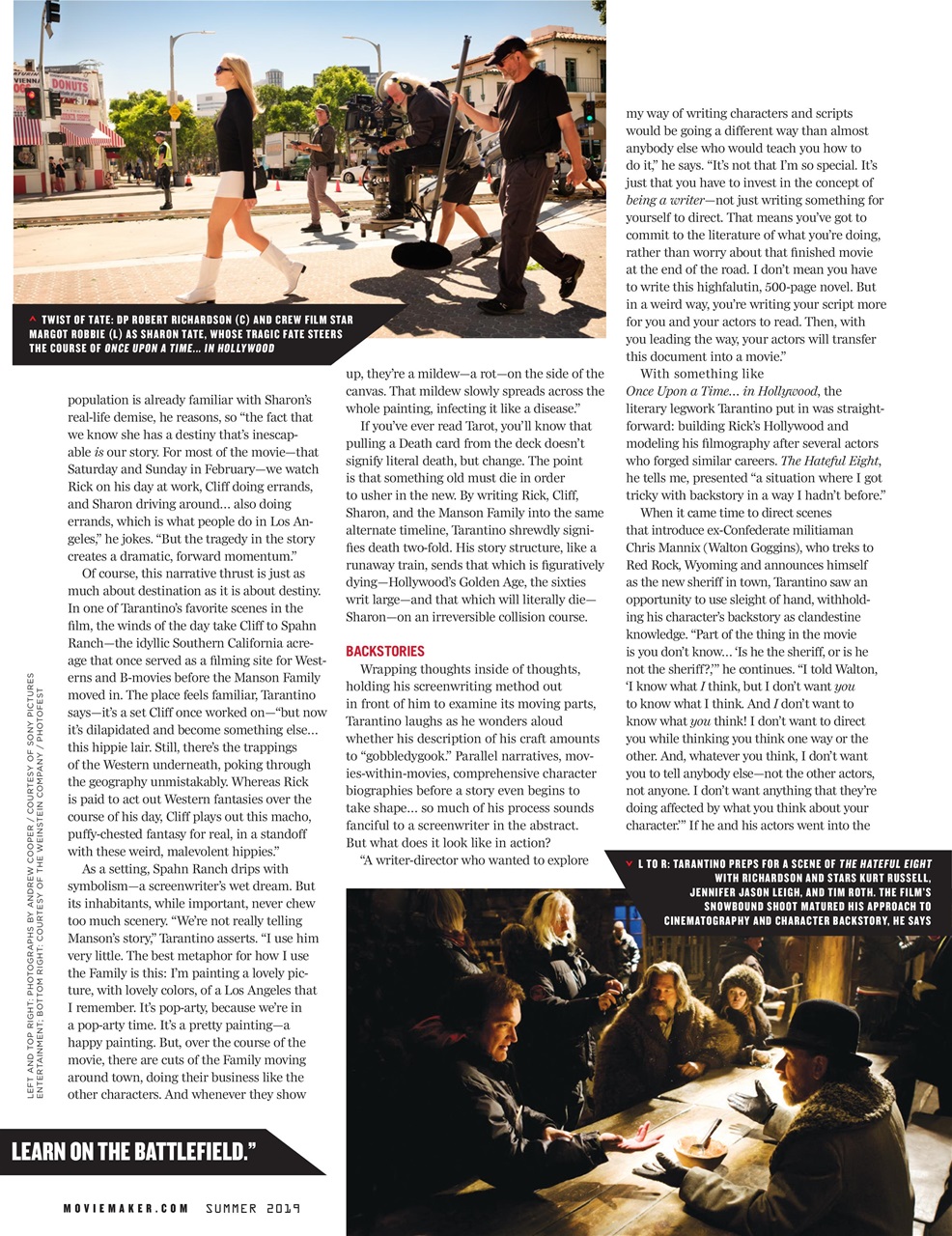 MovieMaker Magazine Preview Pages