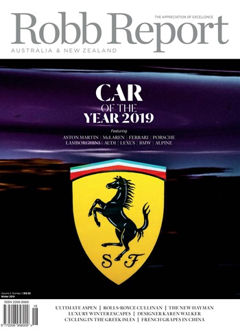 Robb Report Australia & New Zealand issue Winter 2019