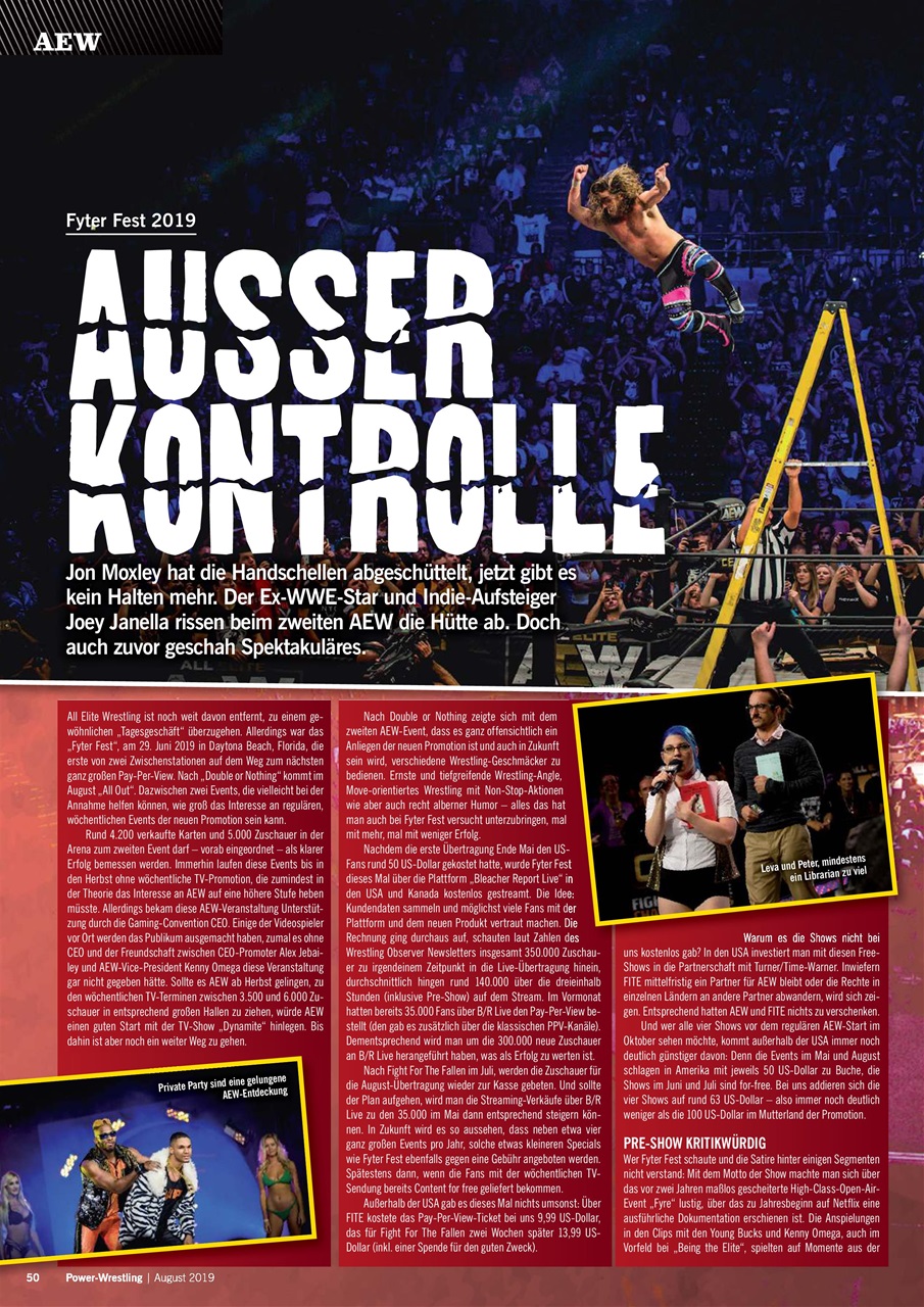 Power-Wrestling Preview Pages