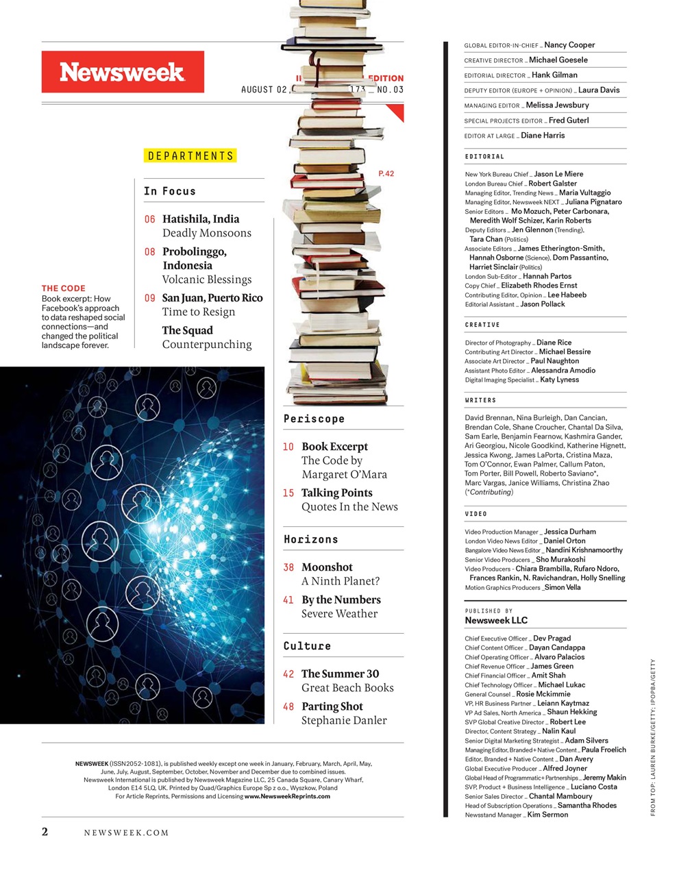 Newsweek International Preview Pages