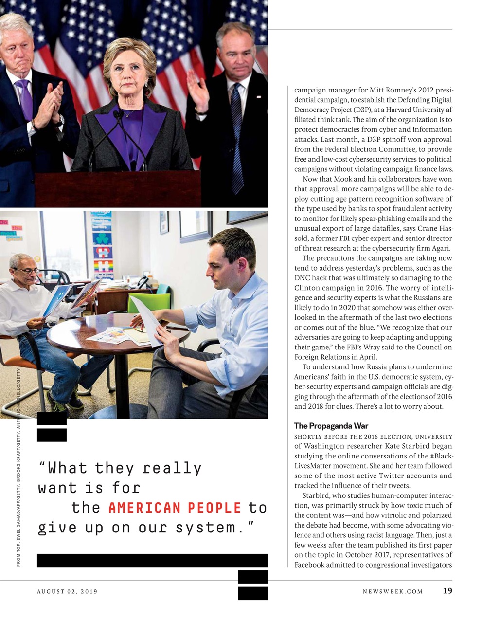 Newsweek International Preview Pages