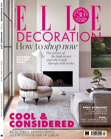 Elle Decoration issue Sep 2019