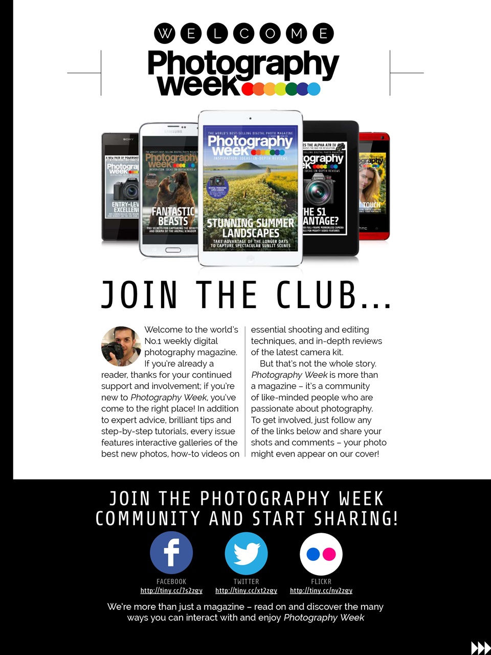 Photography Week Preview Pages