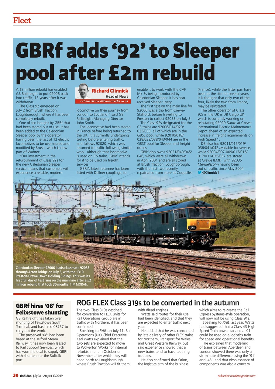 Rail Preview Pages