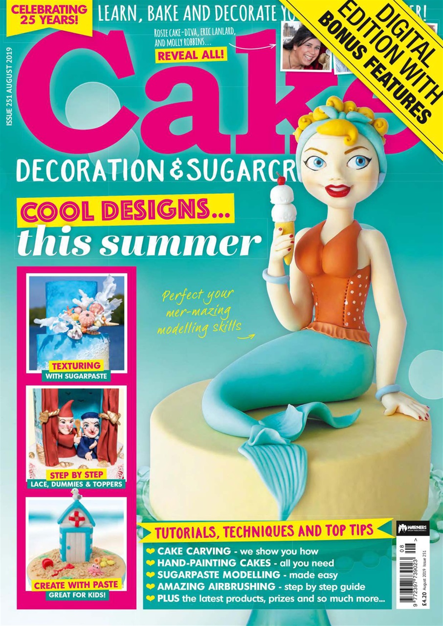 Cake Decoration & Sugarcraft Magazine Preview Pages