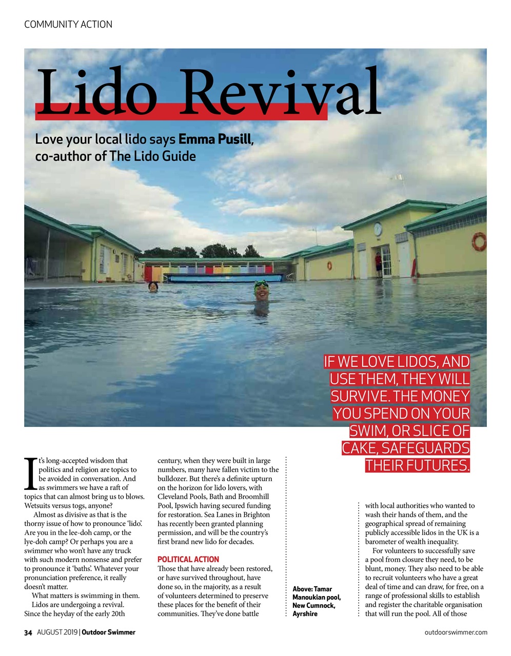 Outdoor Swimmer Preview Pages