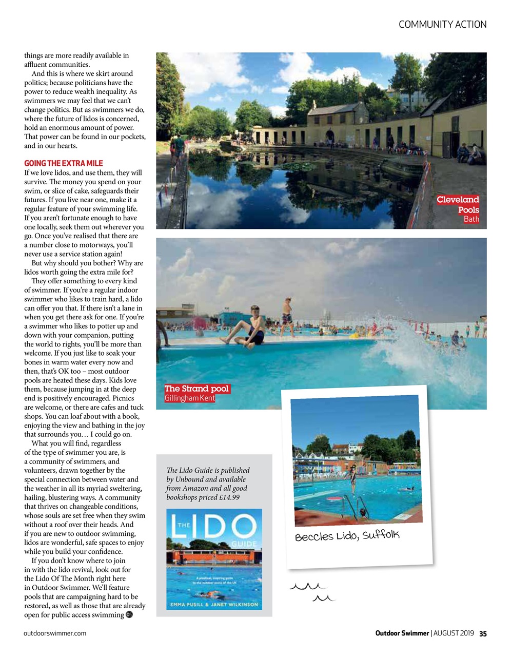 Outdoor Swimmer Preview Pages