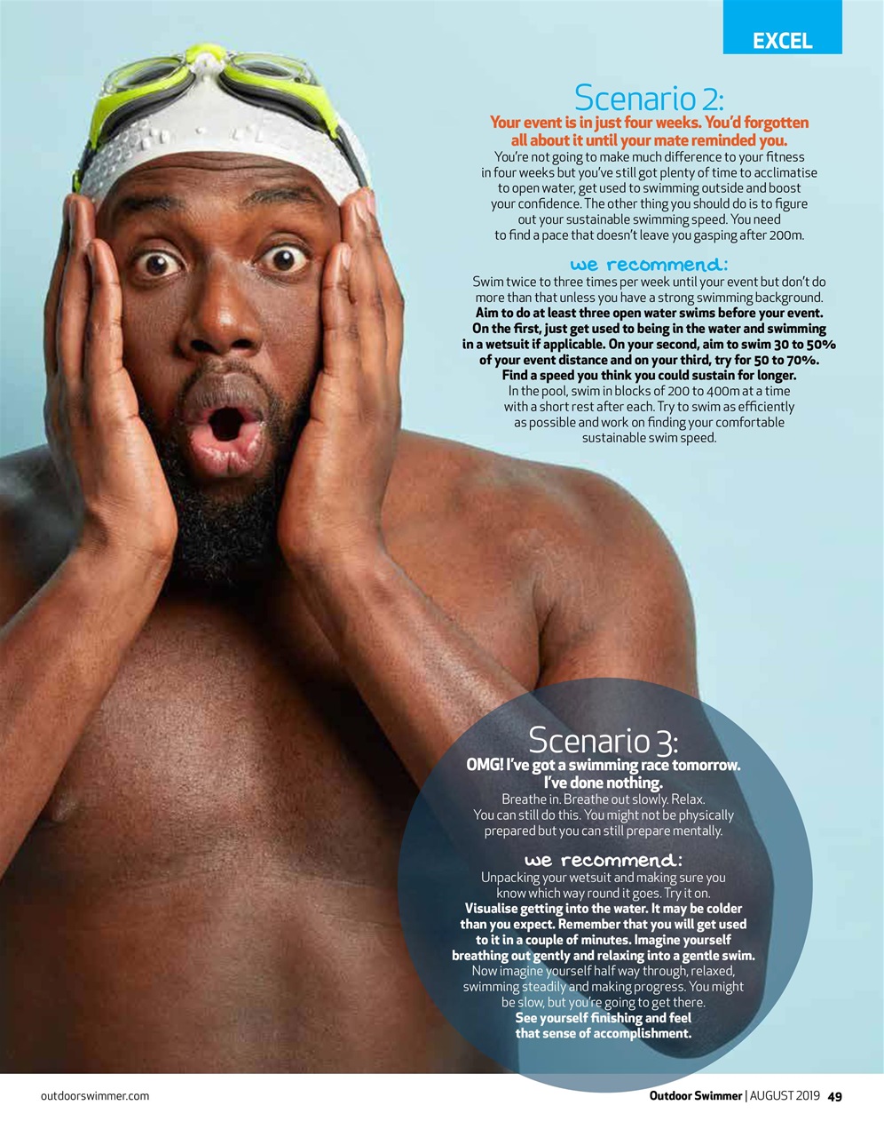 Outdoor Swimmer Preview Pages