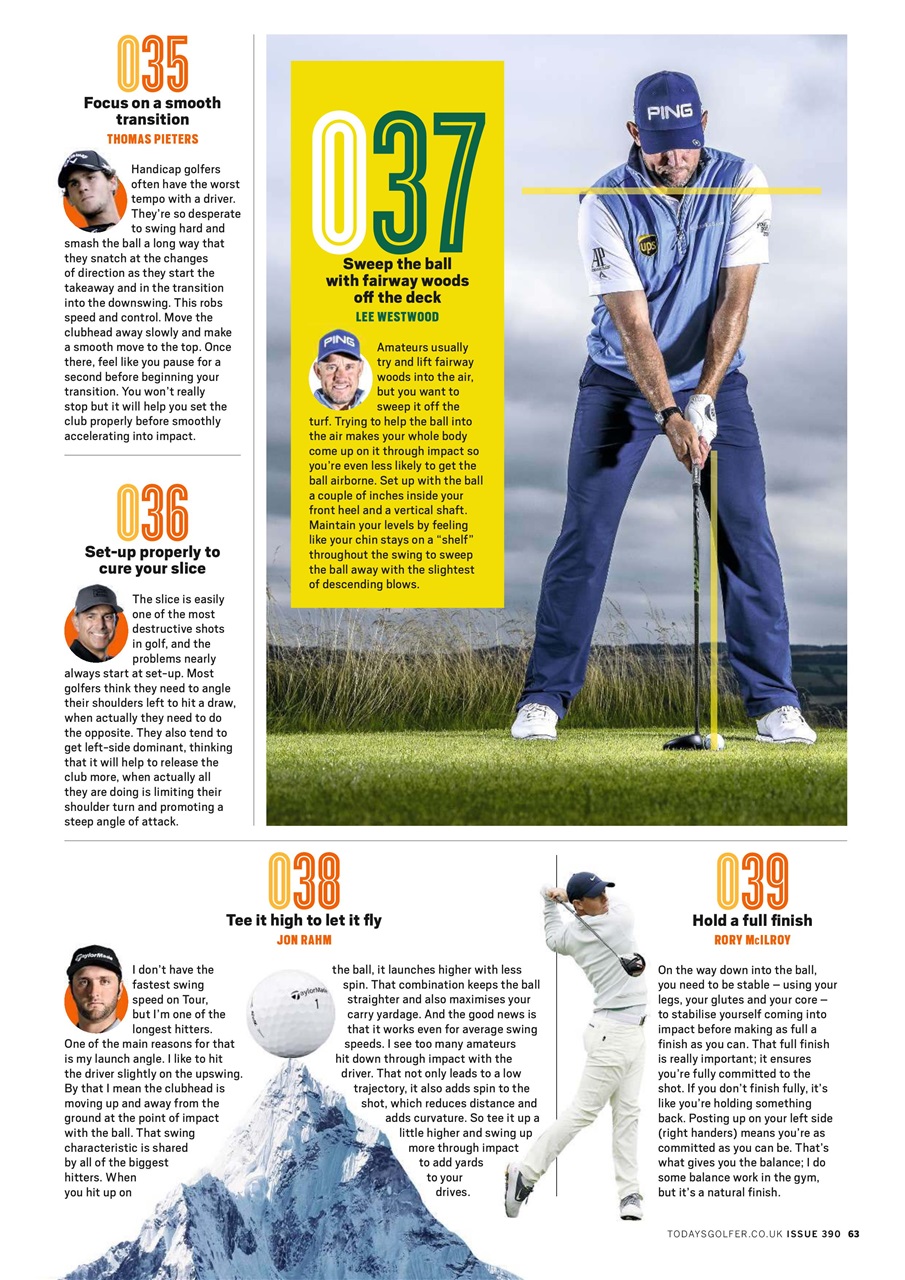Today's Golfer Preview Pages