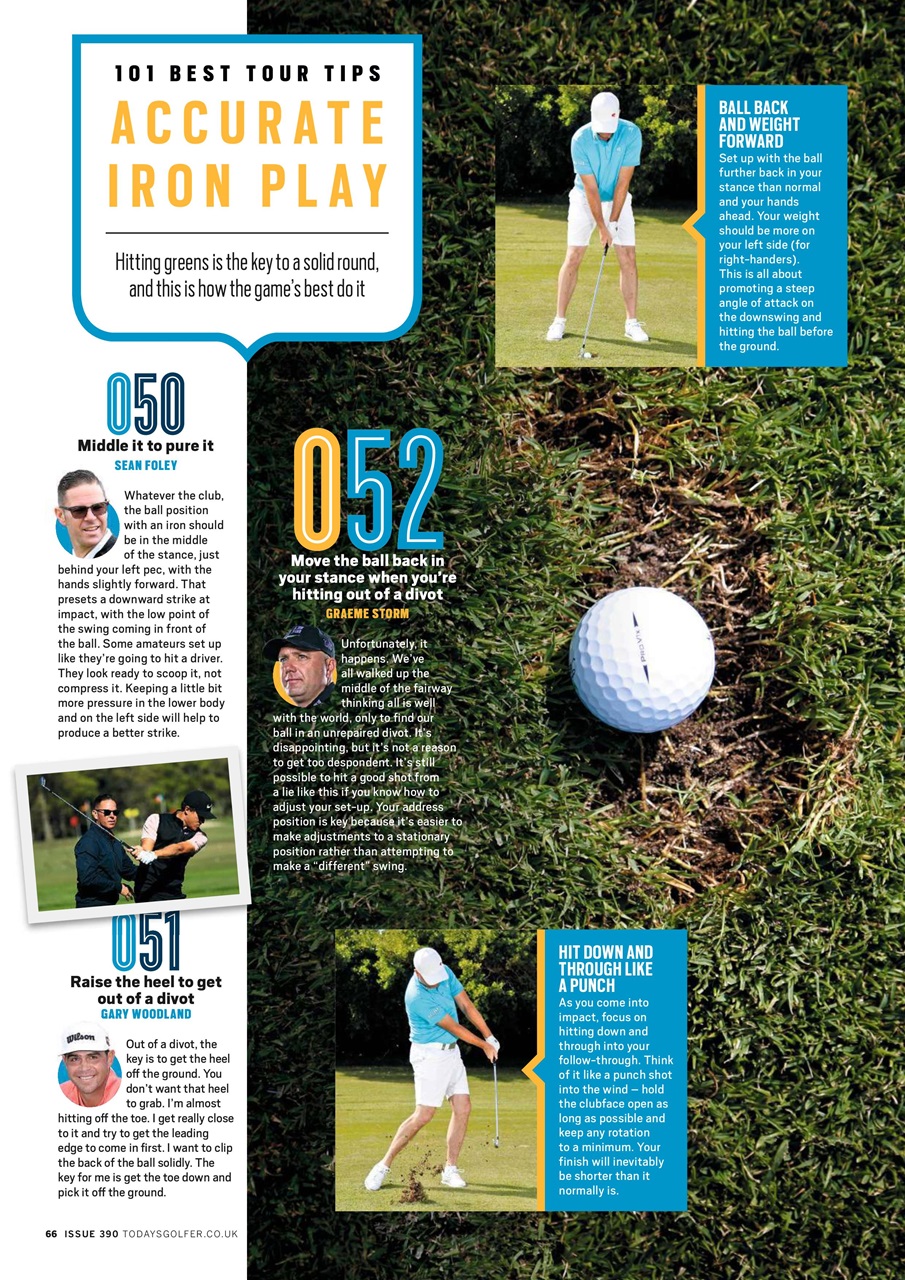Today's Golfer Preview Pages