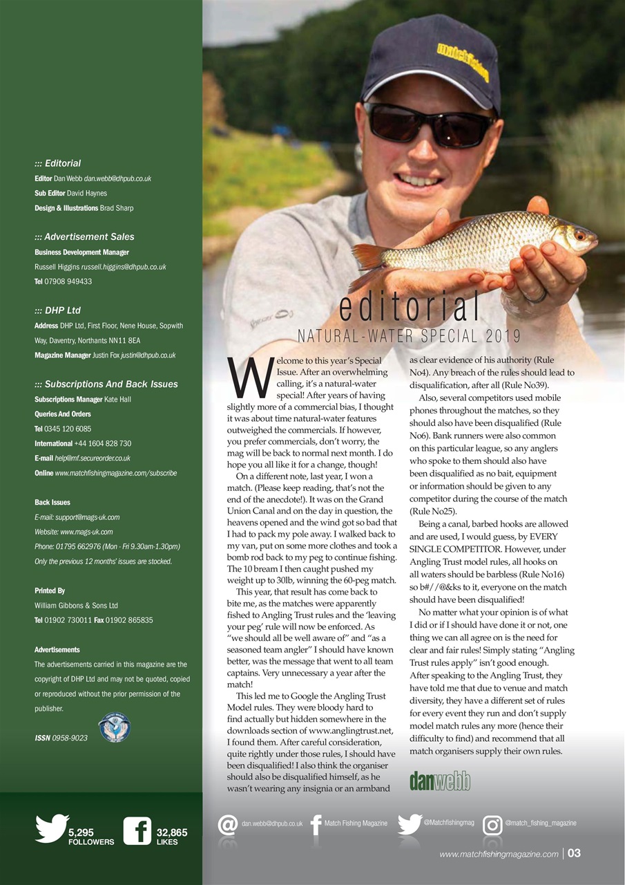 Match Fishing Preview Pages