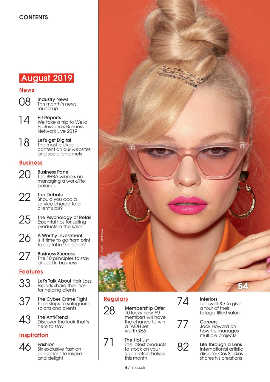 Hairdressers Journal Preview Pages