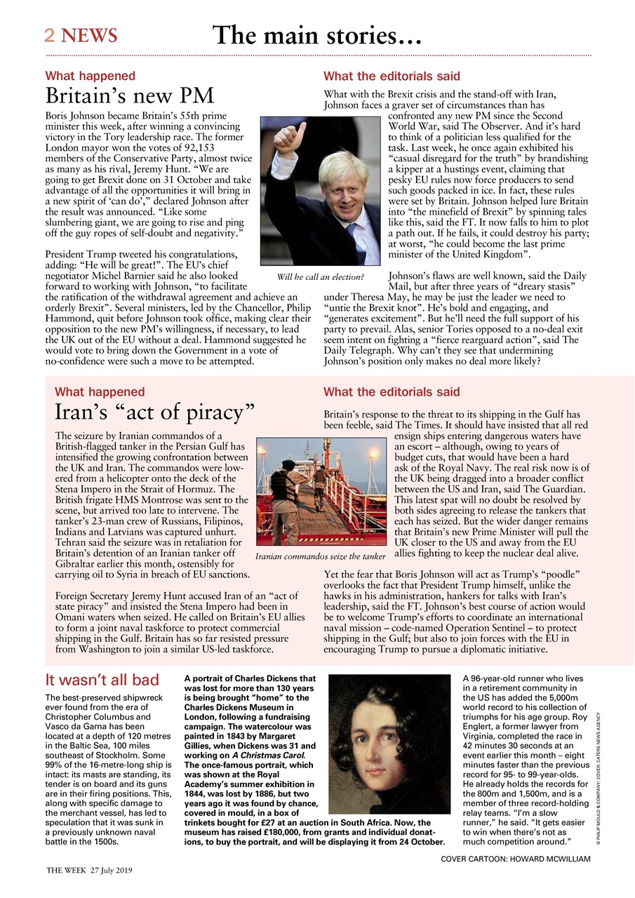 The Week Preview Pages