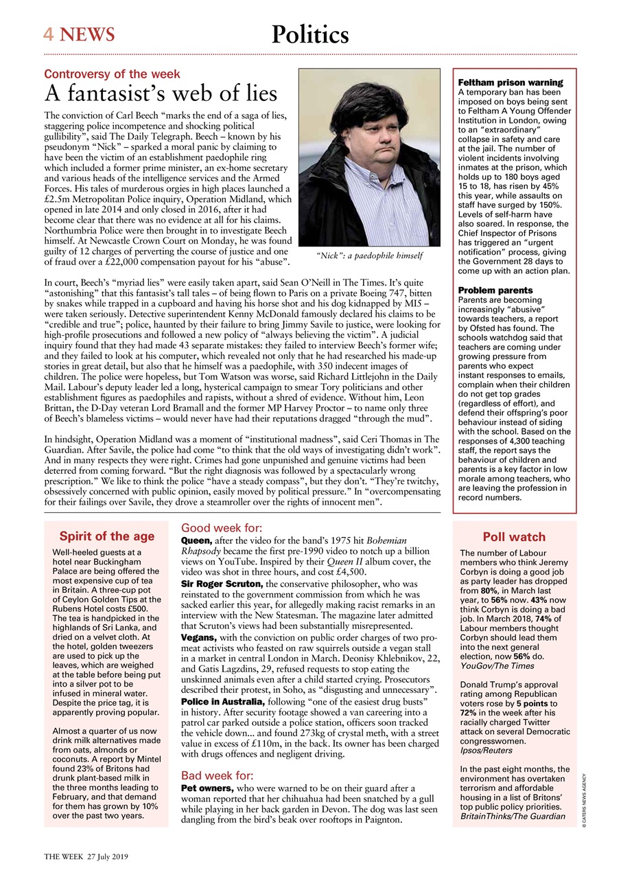 The Week Preview Pages