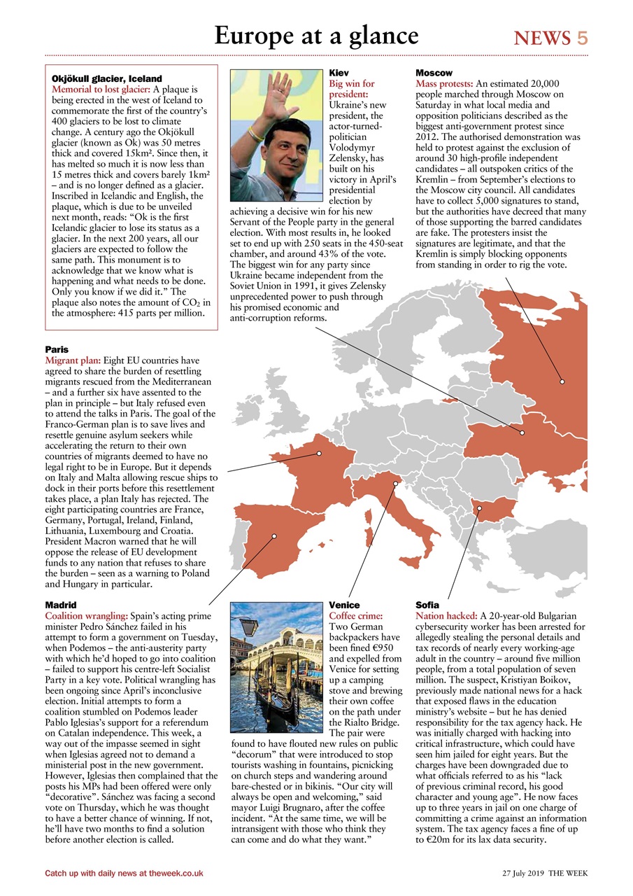 The Week Preview Pages