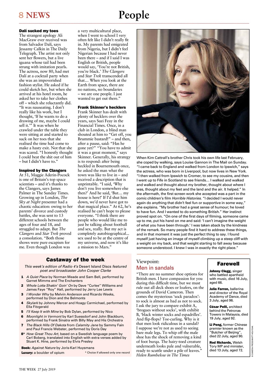 The Week Preview Pages