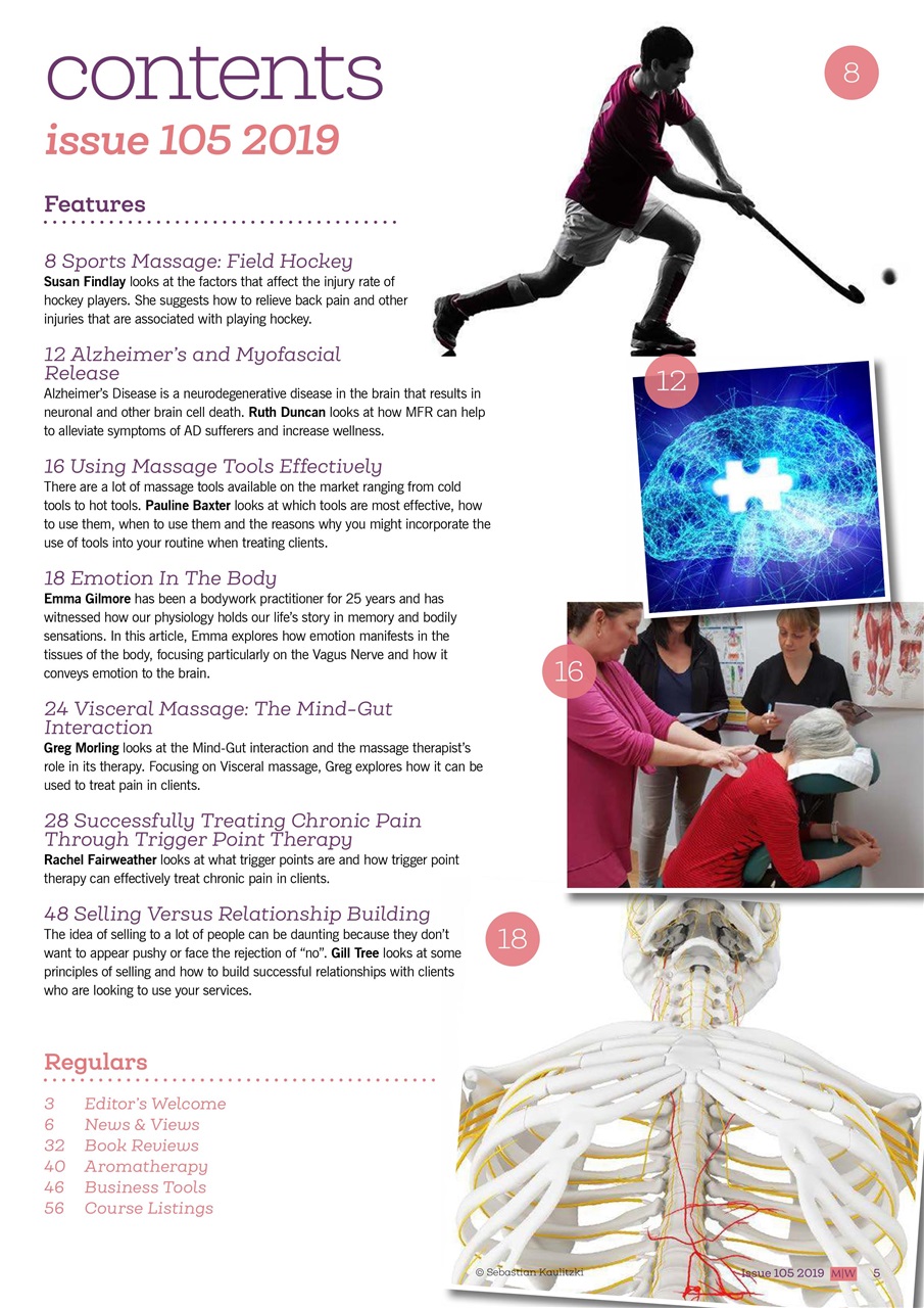 Massage World Preview Pages