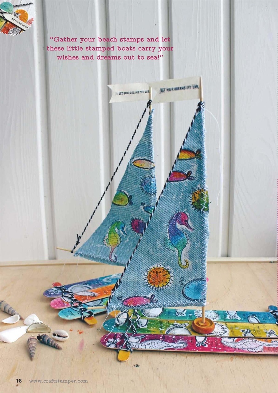 Craft Stamper Preview Pages