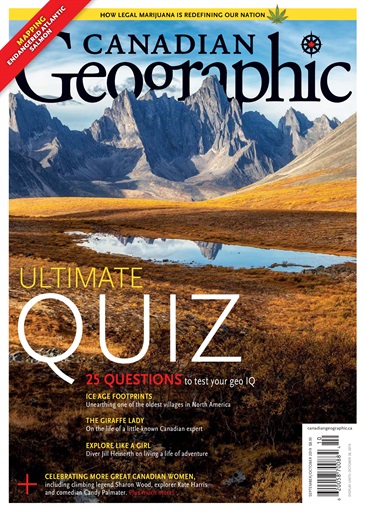 Canadian Geographic issue 
