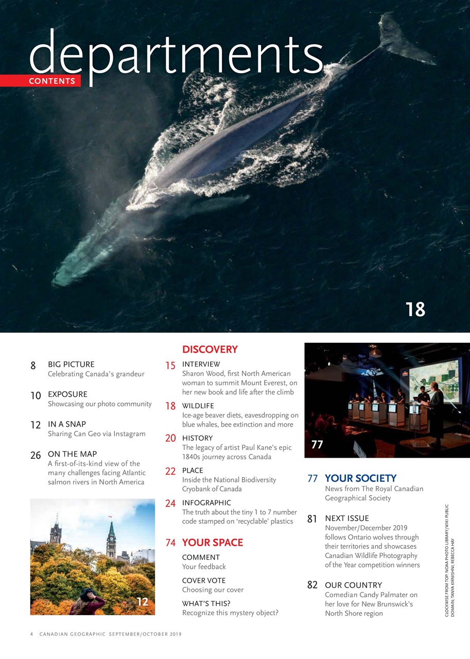 Canadian Geographic Preview Pages