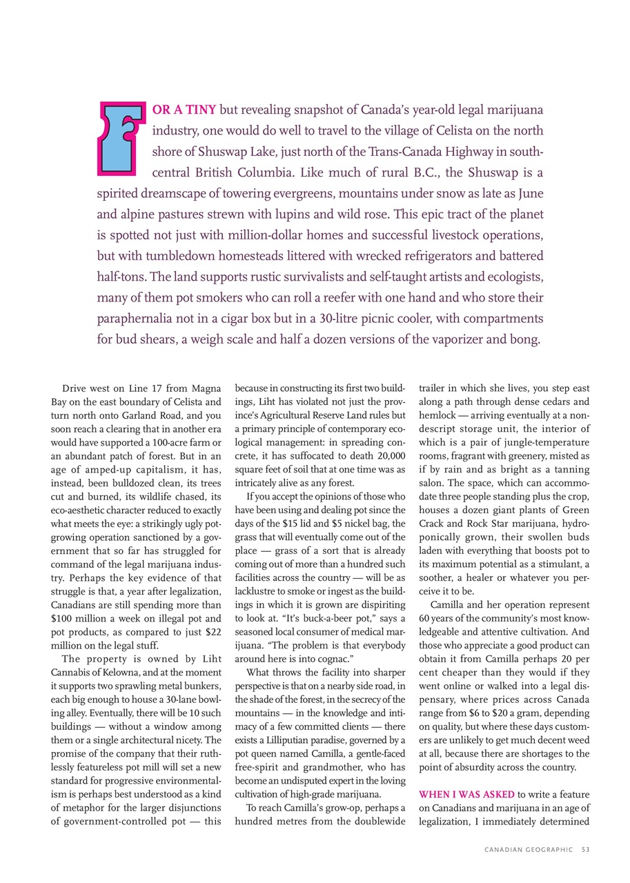 Canadian Geographic Preview Pages