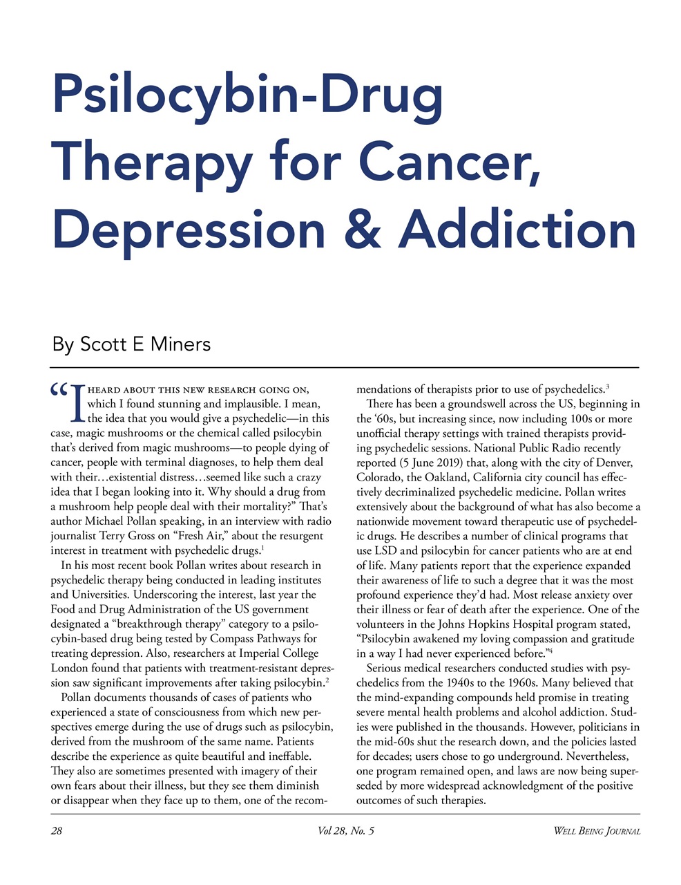 Well Being Journal Preview Pages