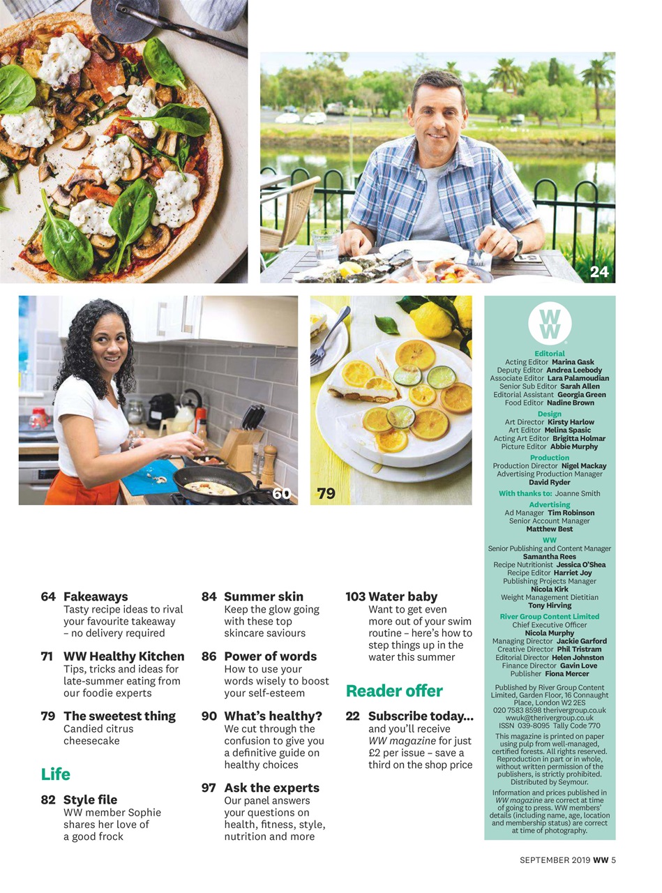 WW Magazine UK Preview Pages