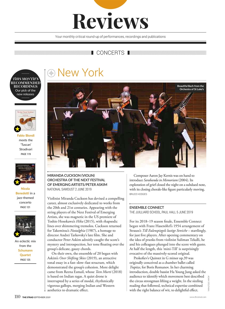 The Strad Preview Pages