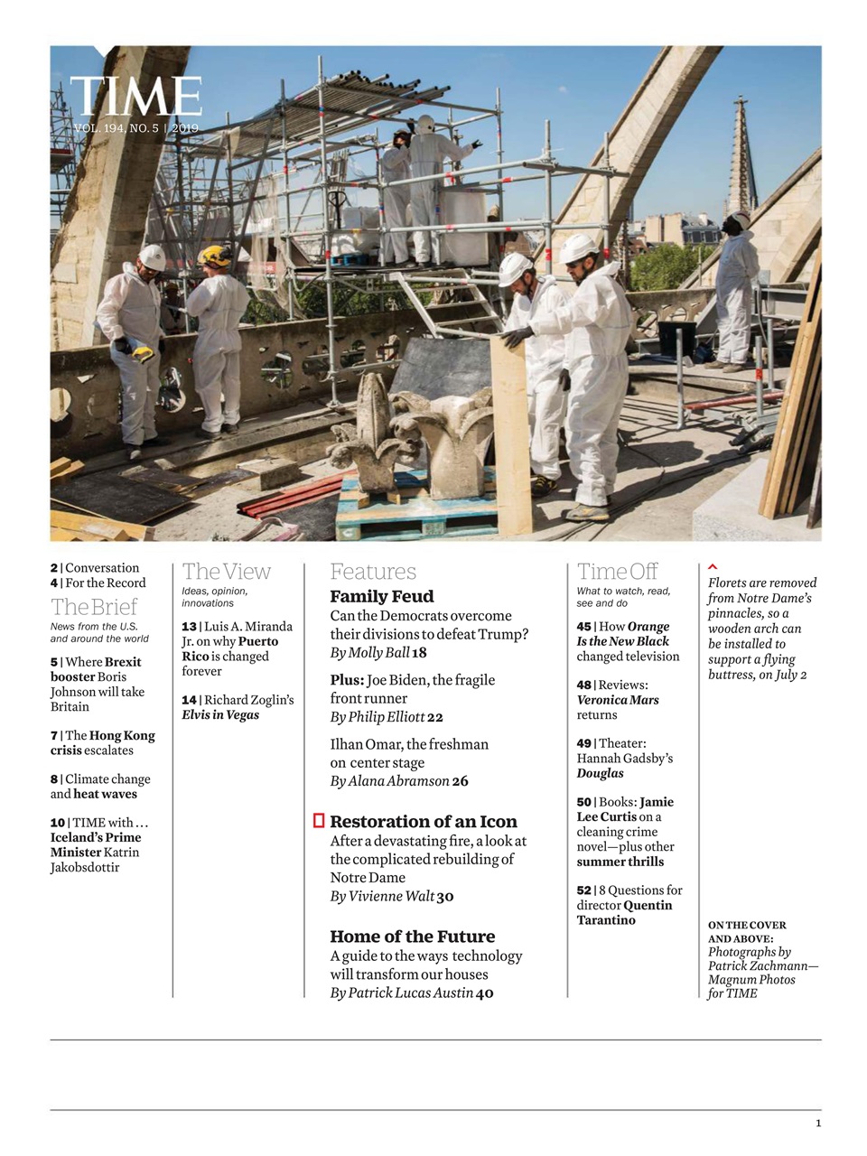 TIME Magazine Europe Preview Pages