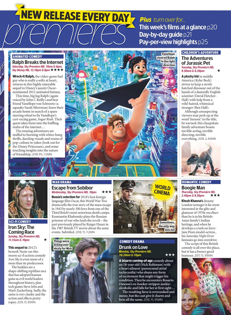 TV & Satellite Week Preview Pages
